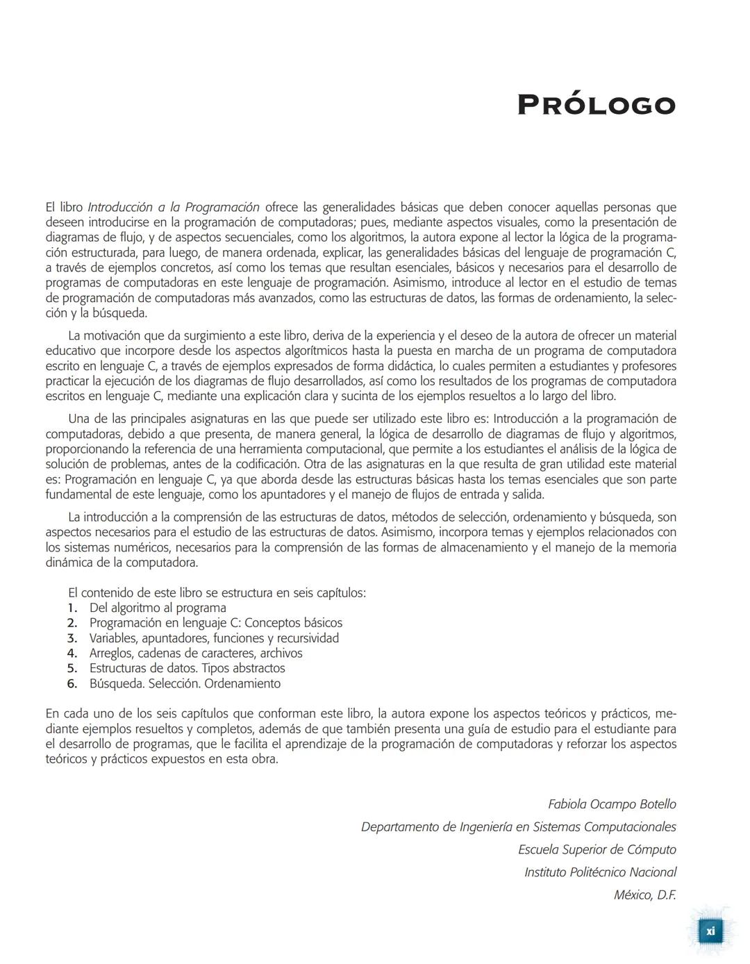 # INTRODUCCIÓN A LA PROGRAMACIÓN
Mihaela Juganaru Mathieu
PRIMERA EDICIÓN EBOOK
México, 2014
GRUPO
EDITORIAL
PATRIA Para establecer com