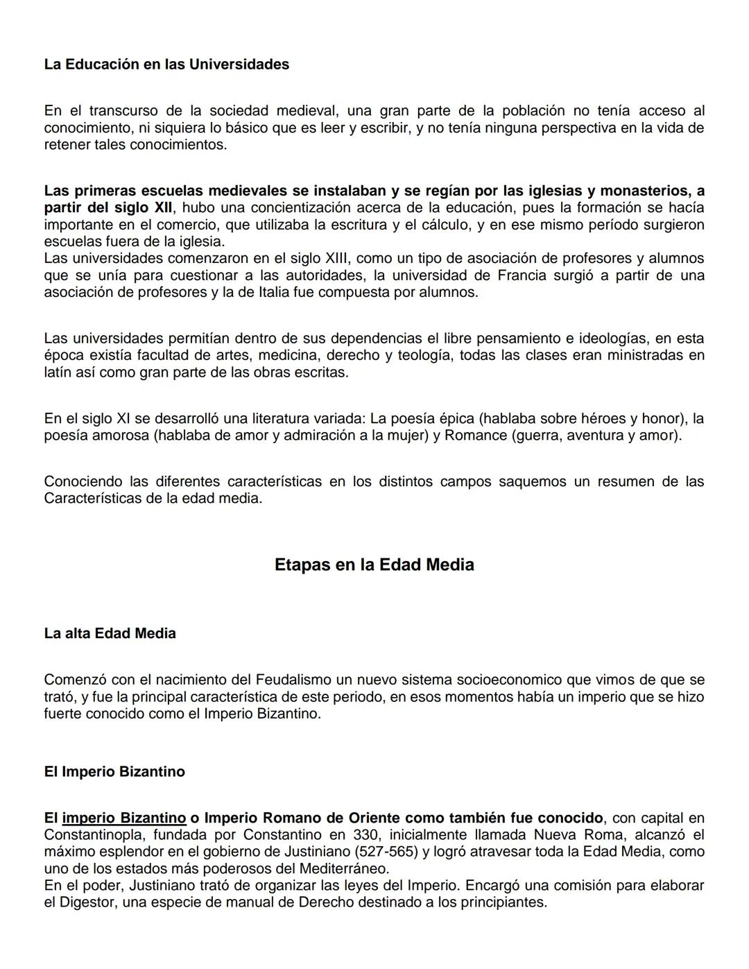 EDAD MEDIA / MEDIEVO / EDAD OBSCURA
La edad media es un tema a todos en algún momento de nuestras vidas nos ha tocado
investigar y por otra