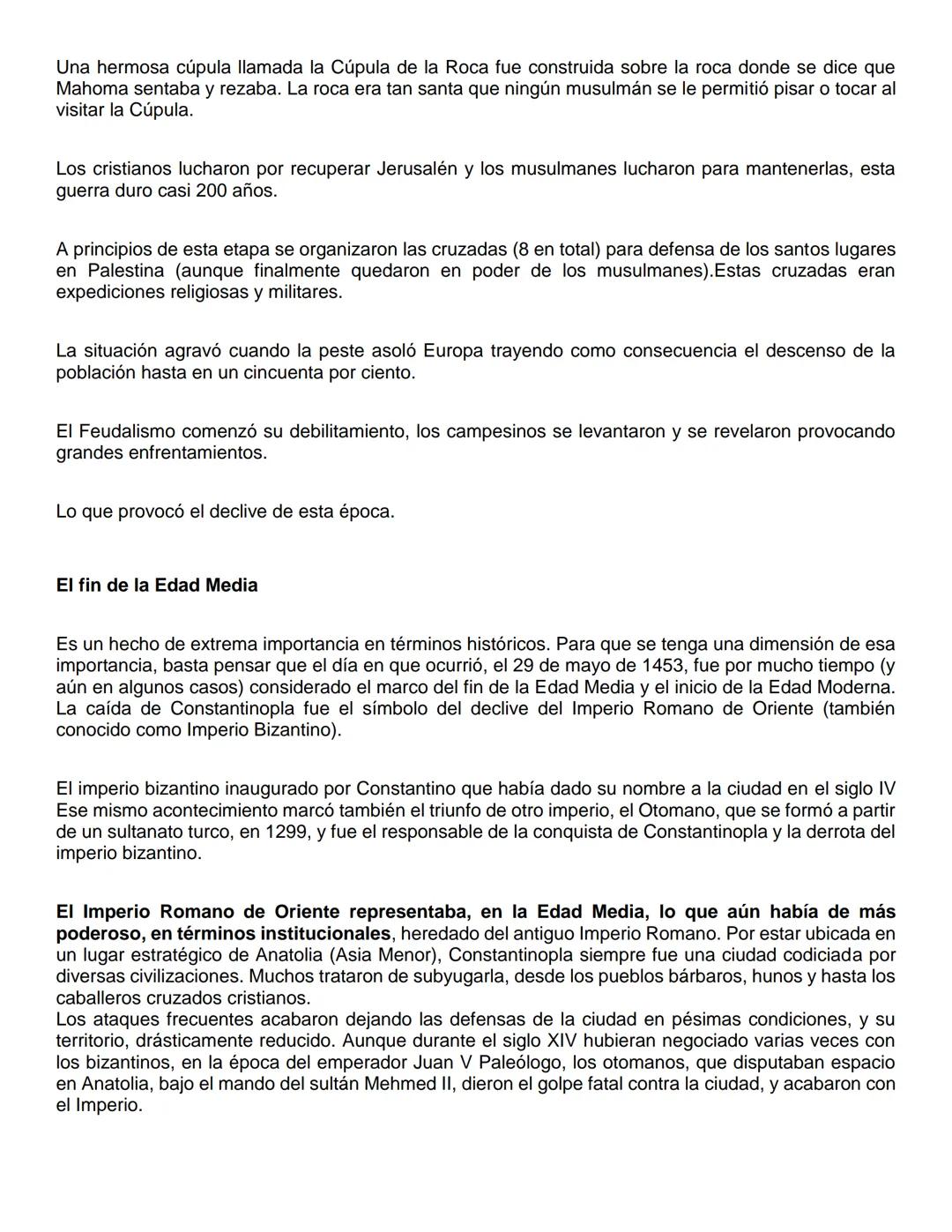 EDAD MEDIA / MEDIEVO / EDAD OBSCURA
La edad media es un tema a todos en algún momento de nuestras vidas nos ha tocado
investigar y por otra