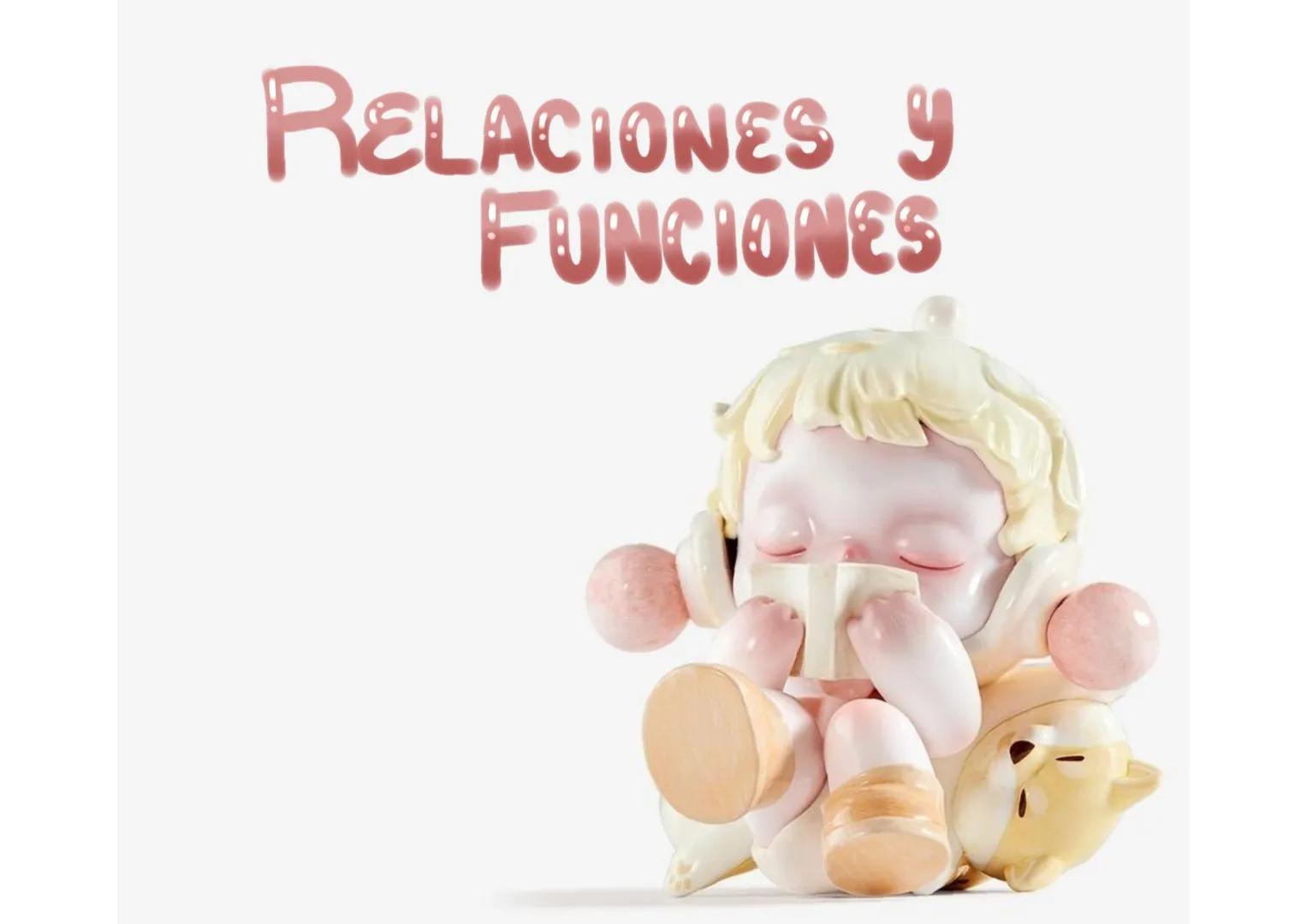 RELACIONES Y
FUNCIONES RELACIONES Y FUNCIONES
Tema 1. Relaciones y funciones
•Inecuaciones
•Dominio y Rango
Relacione y funciones •Imagen de