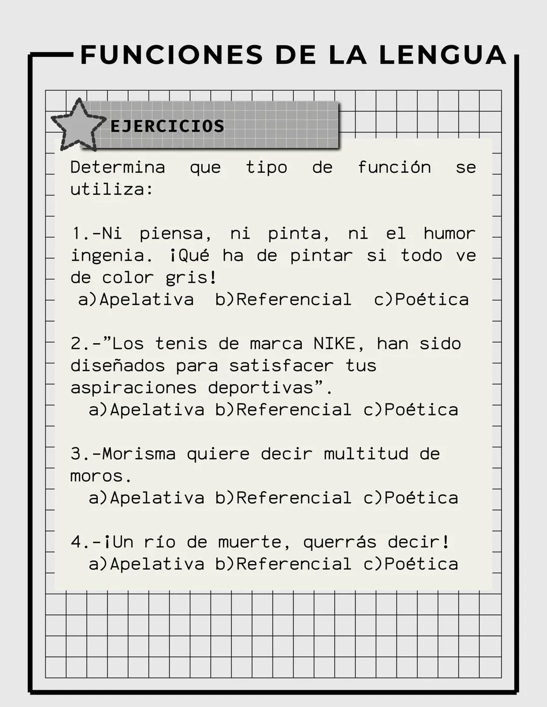 KANG JI BYUNG
2024
ESPAÑOL FUNCIONES DE LA LENGUA
Cada que nos comunicamos usamos las
funciones lingüísticas.
Estas nos ayudan a relacionarn