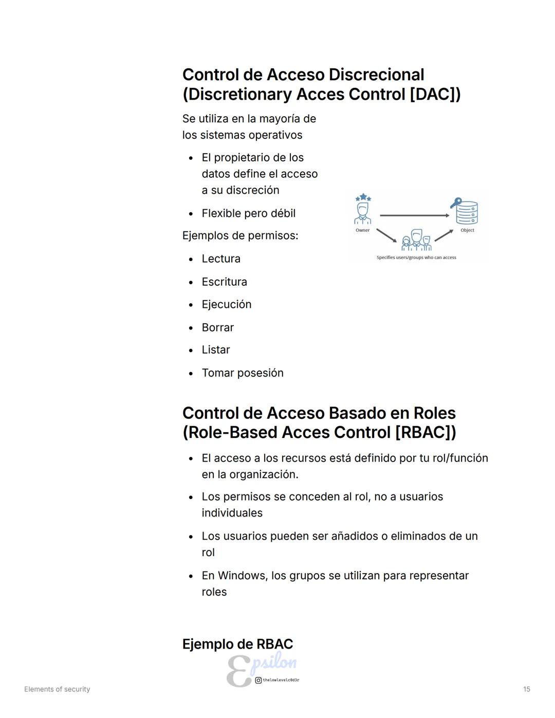 # Elements of security
Tipo
Anotaciones
= Etiquetas CIA Triad Ciberseguridad Seguridad de la información
## Objetivos
* Tener una vist