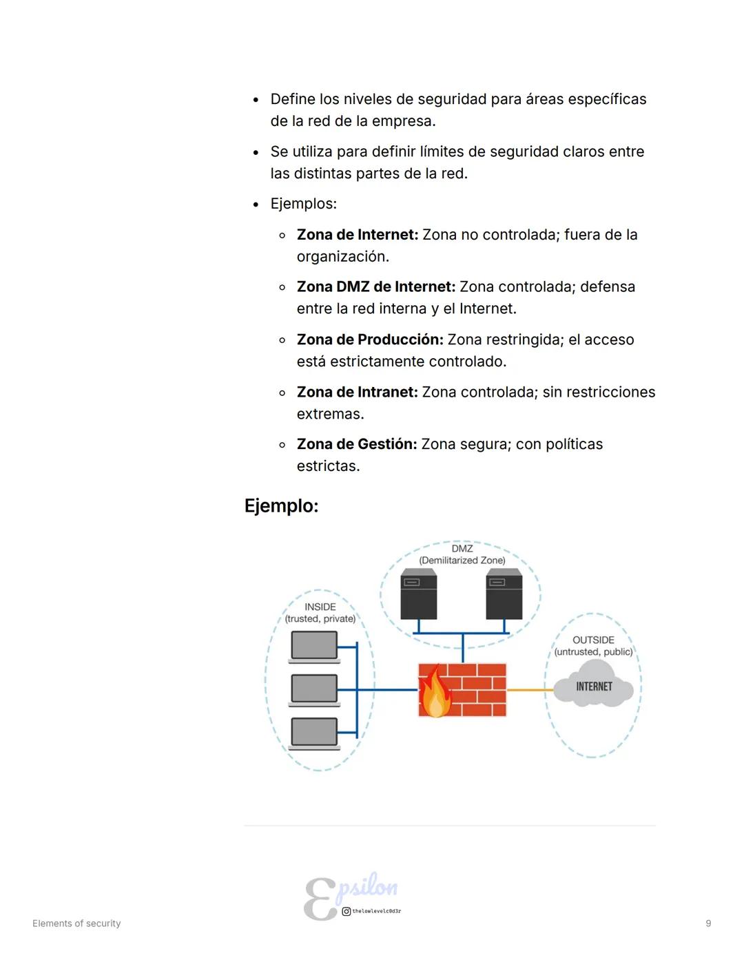 # Elements of security
Tipo
Anotaciones
= Etiquetas CIA Triad Ciberseguridad Seguridad de la información
## Objetivos
* Tener una vist