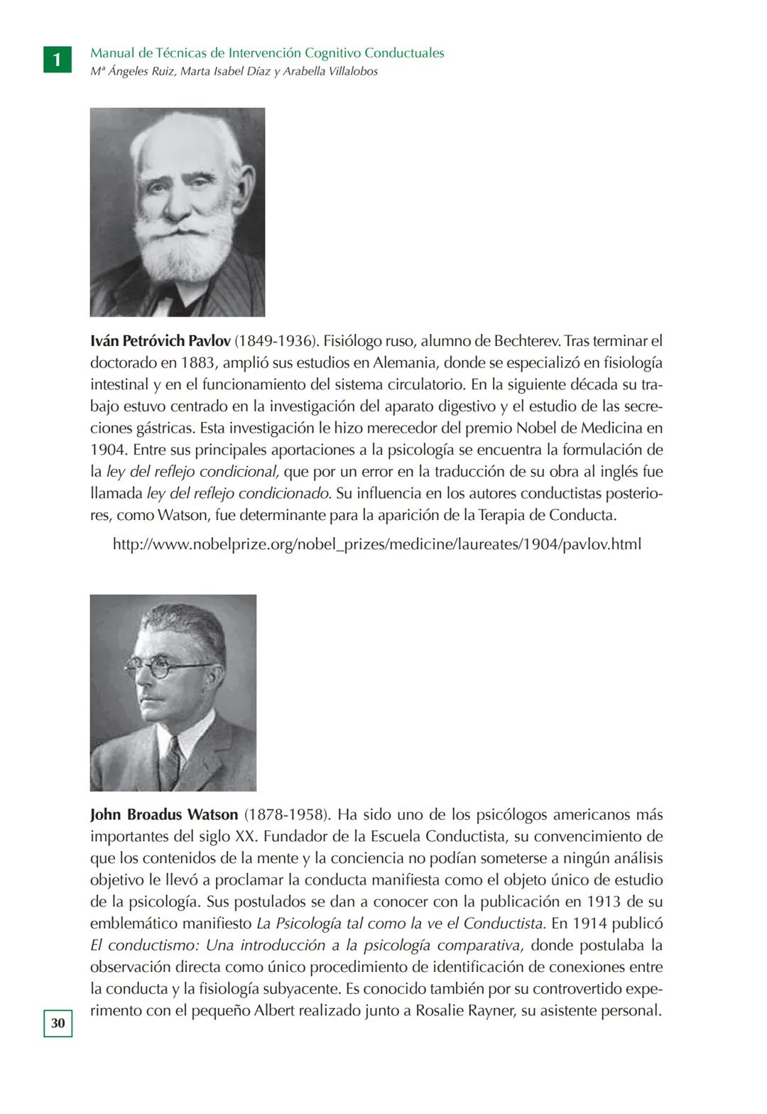 Manual de Técnicas de Intervención
Cognitivo Conductuales
Mª ÁNGELES RUIZ FERNÁNDEZ
MARTA ISABEL DÍAZ GARCÍA
ARABELLA VILLALOBOS CRESPO
UN