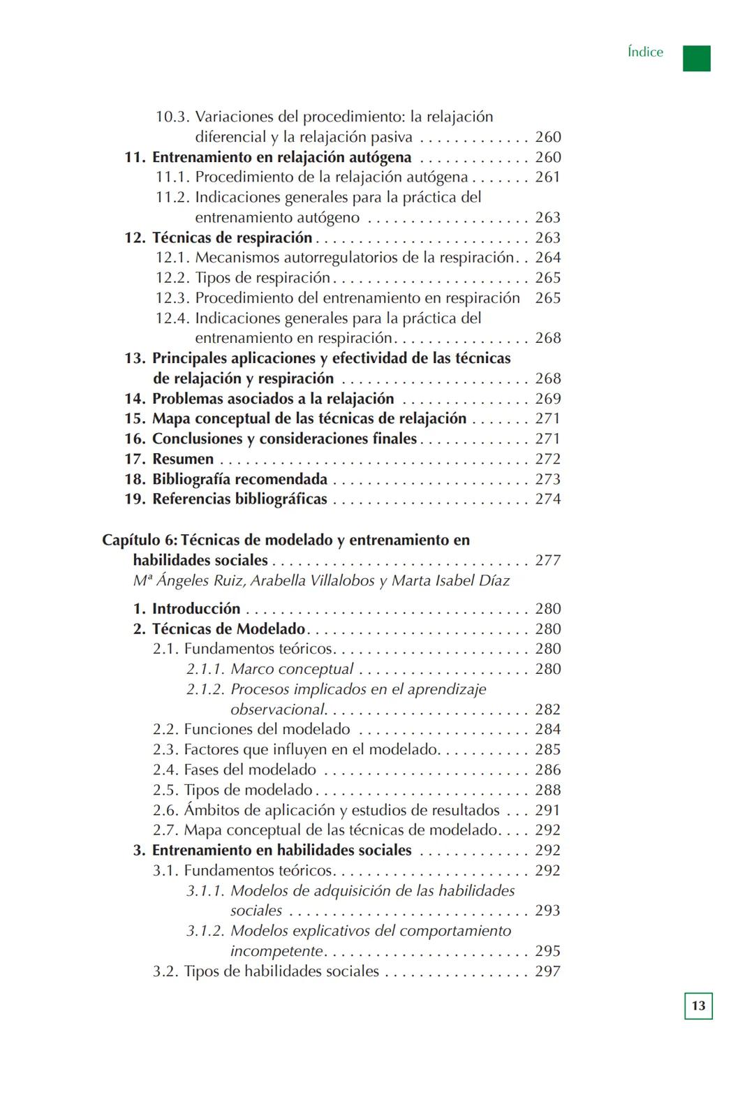 Manual de Técnicas de Intervención
Cognitivo Conductuales
Mª ÁNGELES RUIZ FERNÁNDEZ
MARTA ISABEL DÍAZ GARCÍA
ARABELLA VILLALOBOS CRESPO
UN
