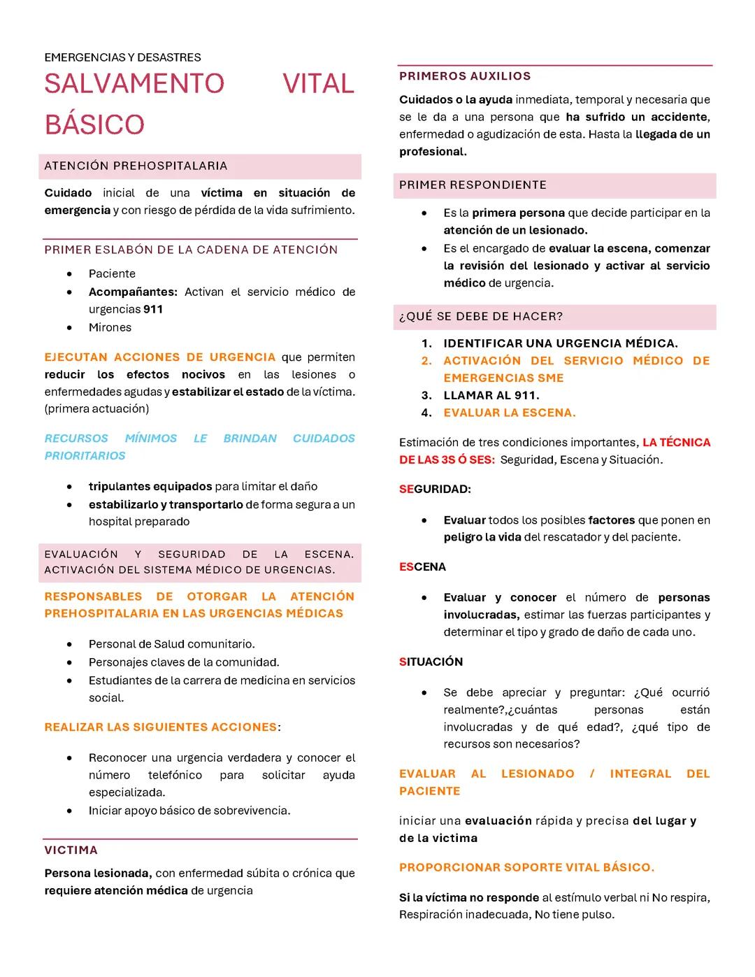 Salvamento vital básico