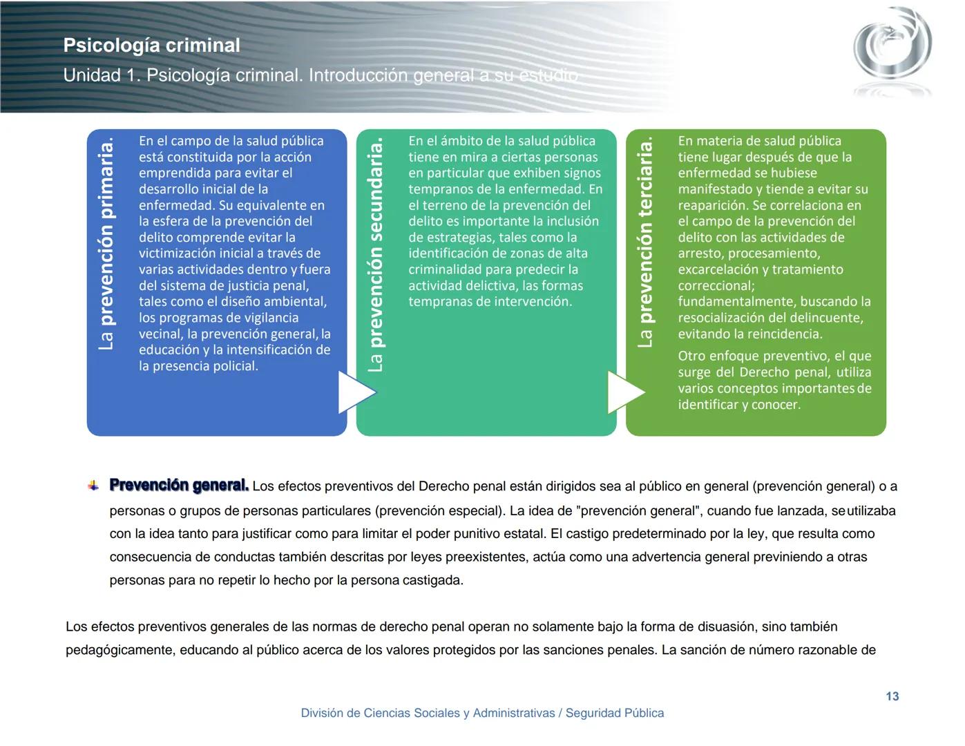 Seguridad Pública
UnADM
Universidad Abierta y a
Distancia de México
Nombre de la asignatura
Psicología criminal
4º semestre
Clave:
LIC 0