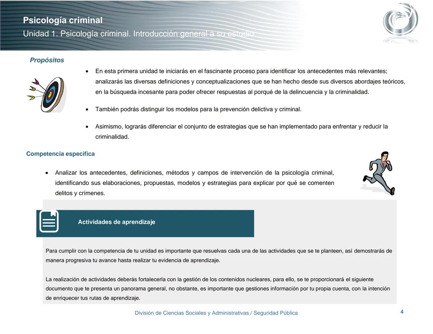 Seguridad Pública
UnADM
Universidad Abierta y a
Distancia de México
Nombre de la asignatura
Psicología criminal
4º semestre
Clave:
LIC 0