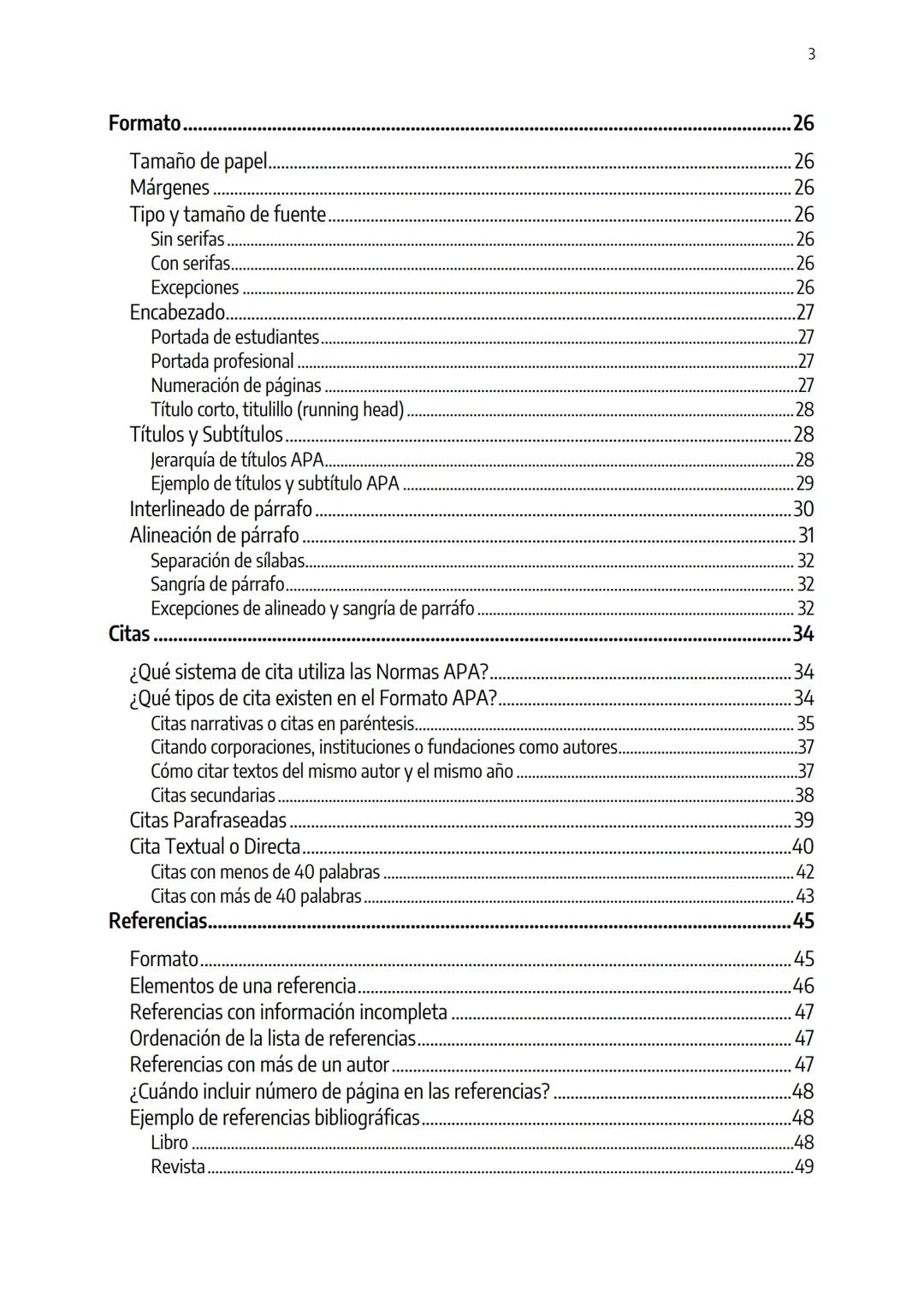 # Guía Normas APA
7a edición
Elaborado con el contenido de
https://normas-apa.org/ 2
Tabla de contenido
Introducción ...................