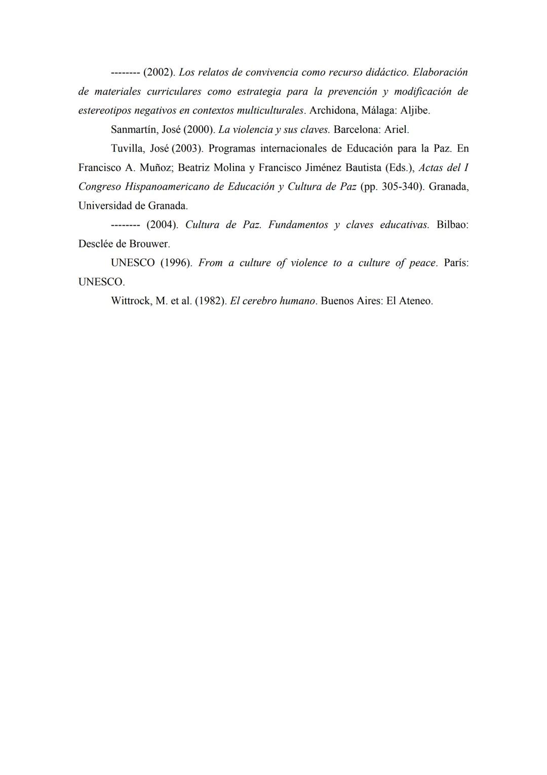 INTERCULTURALIDAD Y CULTURA DE PAZ, IMPLICACIONES
EDUCATIVAS'
Sebastián Sánchez Fernández. Universidad de Granada. Campus
de Melilla. Facult