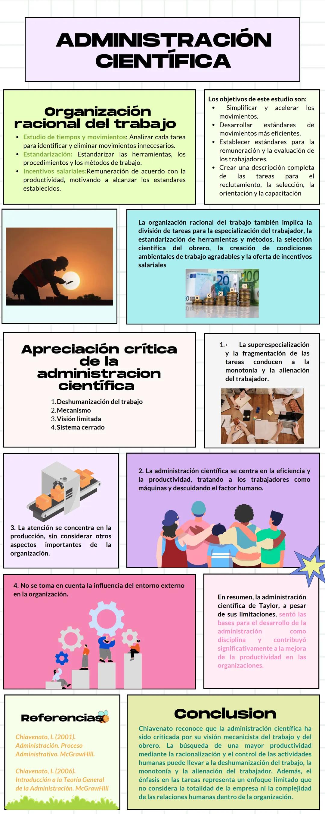 # ADMINISTRACIÓN
CIENTÍFICA
# Administración
como ciencia
Chiavenato presenta la administración como una teoria en
constante expansión y e