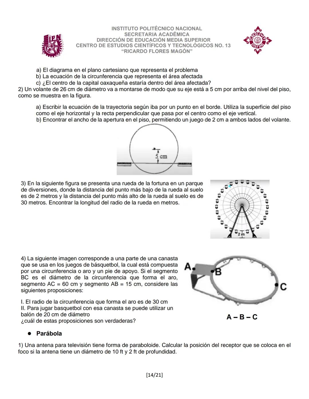 INSTITUTO POLITÉCNICO NACIONAL
SECRETARIA ACADÉMICA
DIRECCIÓN DE EDUCACION MEDIA SUPERIOR
CENTRO DE ESTUDIOS CIENTÍFICOS Y TECNOLÓGICOS No.