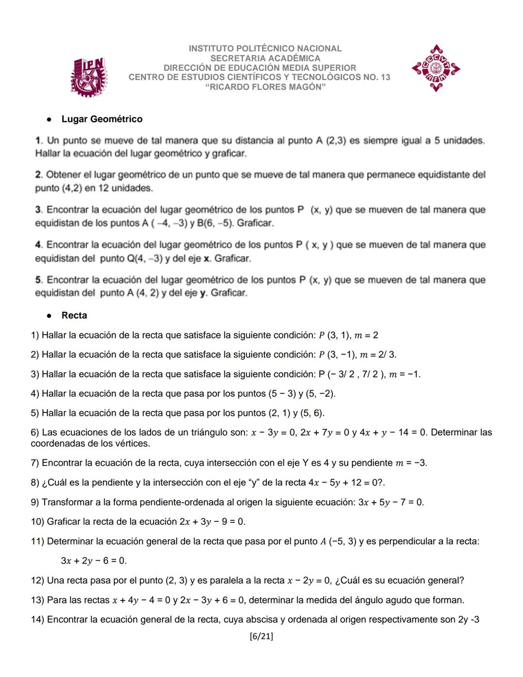 INSTITUTO POLITÉCNICO NACIONAL
SECRETARIA ACADÉMICA
DIRECCIÓN DE EDUCACION MEDIA SUPERIOR
CENTRO DE ESTUDIOS CIENTÍFICOS Y TECNOLÓGICOS No.