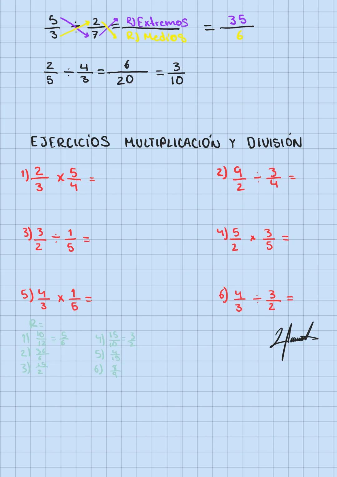 FRACCIONES BÁSICO
SUMA
1) Mismo denominador
$
\frac{1}{6} + \frac{2}{6} = \frac{3}{6} \text{ Simplifica } = \frac{1}{3}
$
Mitad
2) Diferen