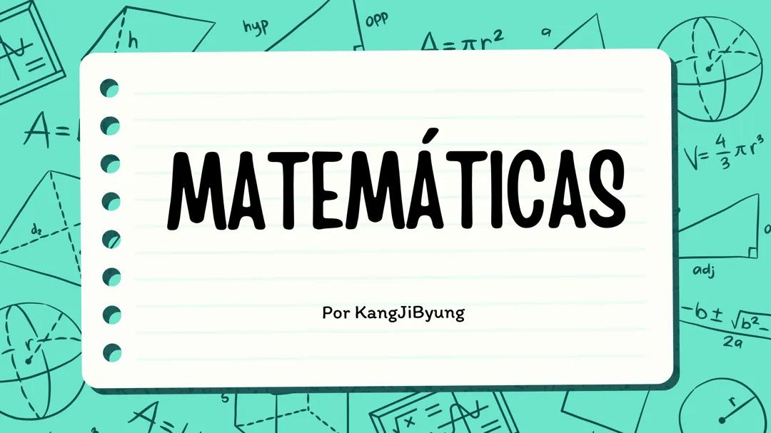 Matemáticas 1