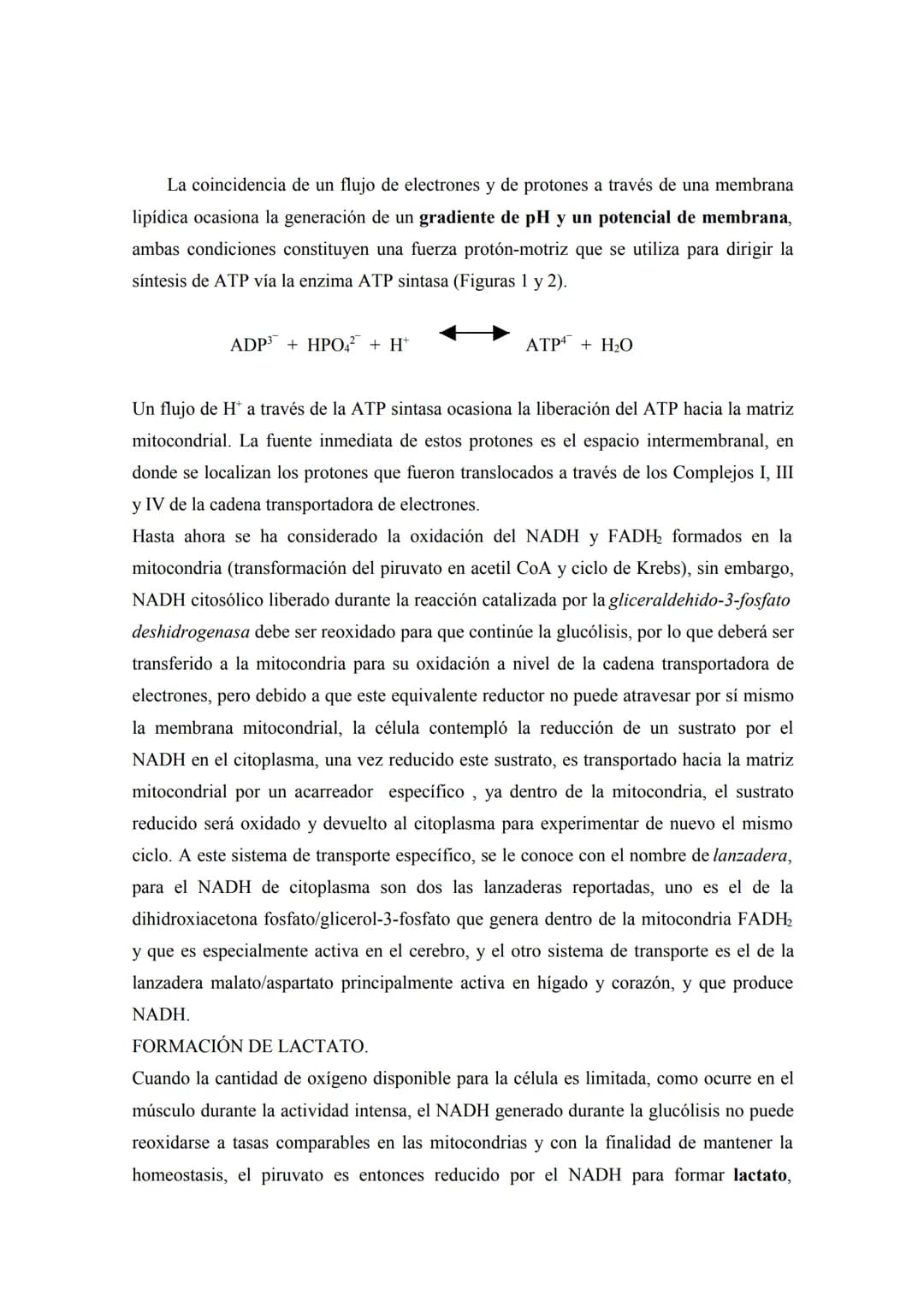 # METABOLISMO DE CARBOHIDRATOS
La necesidad de un aporte constante de energía a la célula se debe a que ella lo requiere
para realizar vari
