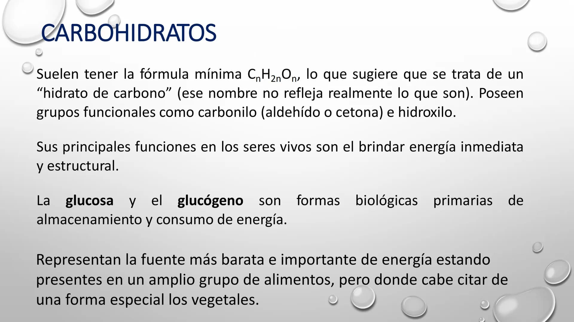 BIOQUÍMICA
Q.F.B. UNIDAD III:
CARBOHIDRATOS # BIOMOLÉCULAS El estudio de la biología a nivel molecular se denomina Bioquímica.
La mayoría d