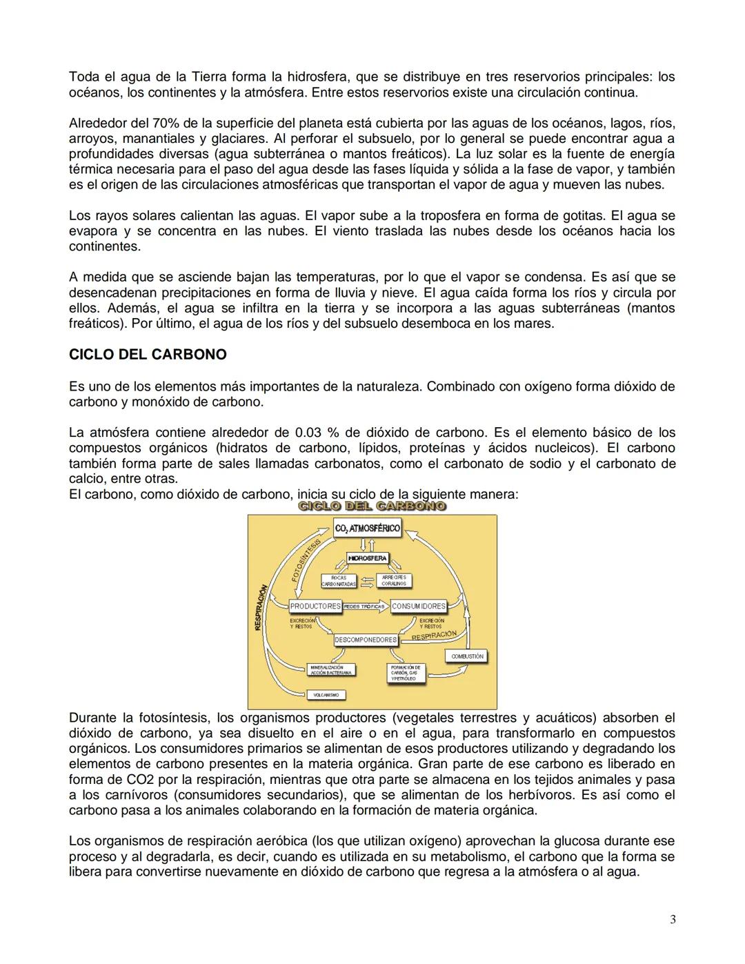 "pierden" aunque pueden llegar a sitios donde resultan inaccesibles para los organismos por un largo
período. Sin embargo, casi siempre la m