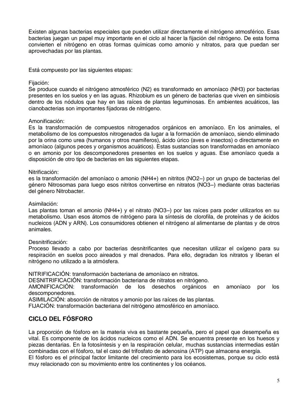 "pierden" aunque pueden llegar a sitios donde resultan inaccesibles para los organismos por un largo
período. Sin embargo, casi siempre la m