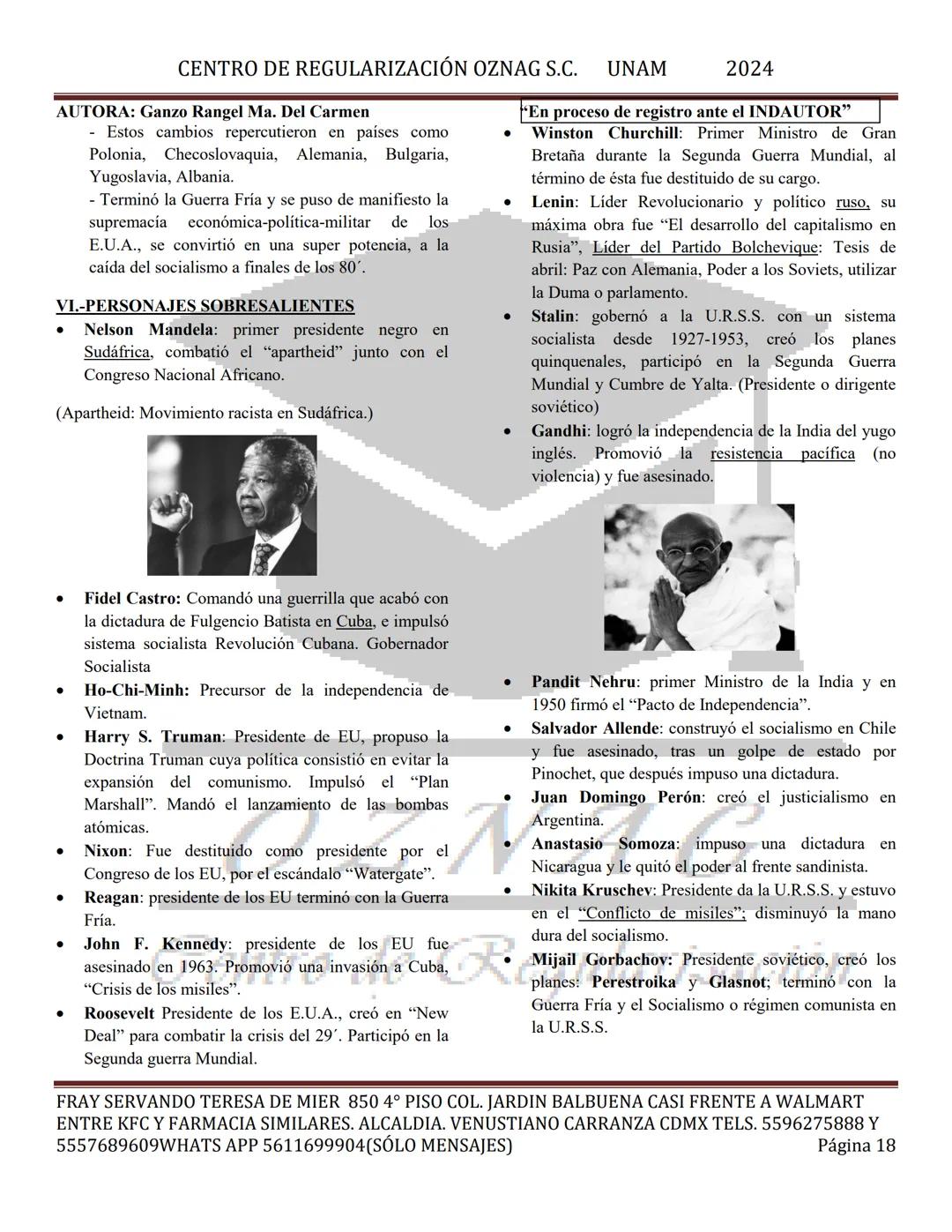 CENTRO DE REGULARIZACIÓN OZNAG S.C. UNAM
AUTORA: Ganzo Rangel Ma. Del Carmen
2024
"En proceso de registro ante el INDAUTOR"
MANUAL TEÓRICO D