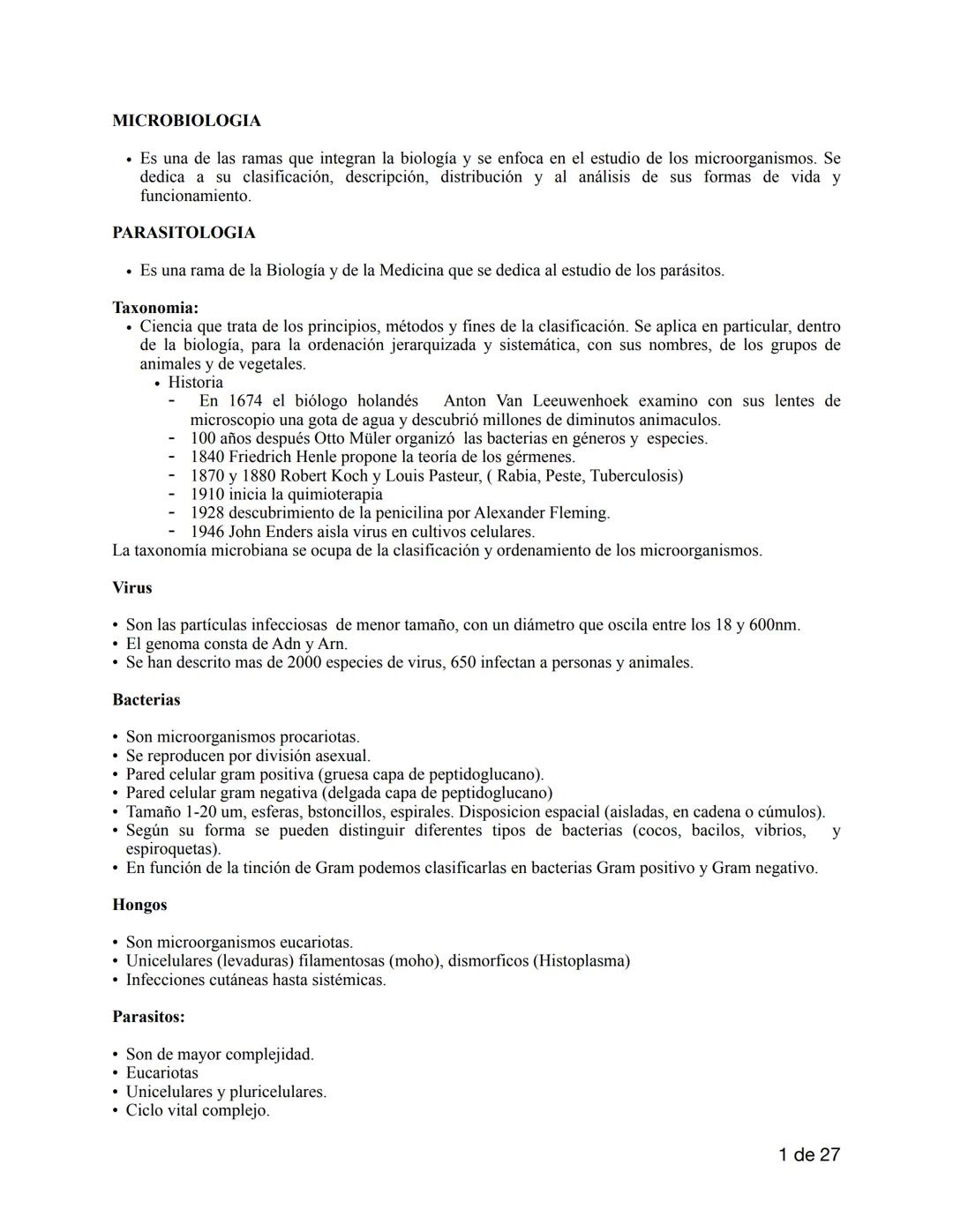 # MICROBIOLOGIA
Es una de las ramas que integran la biología y se enfoca en el estudio de los microorganismos. Se
dedica a su clasificación