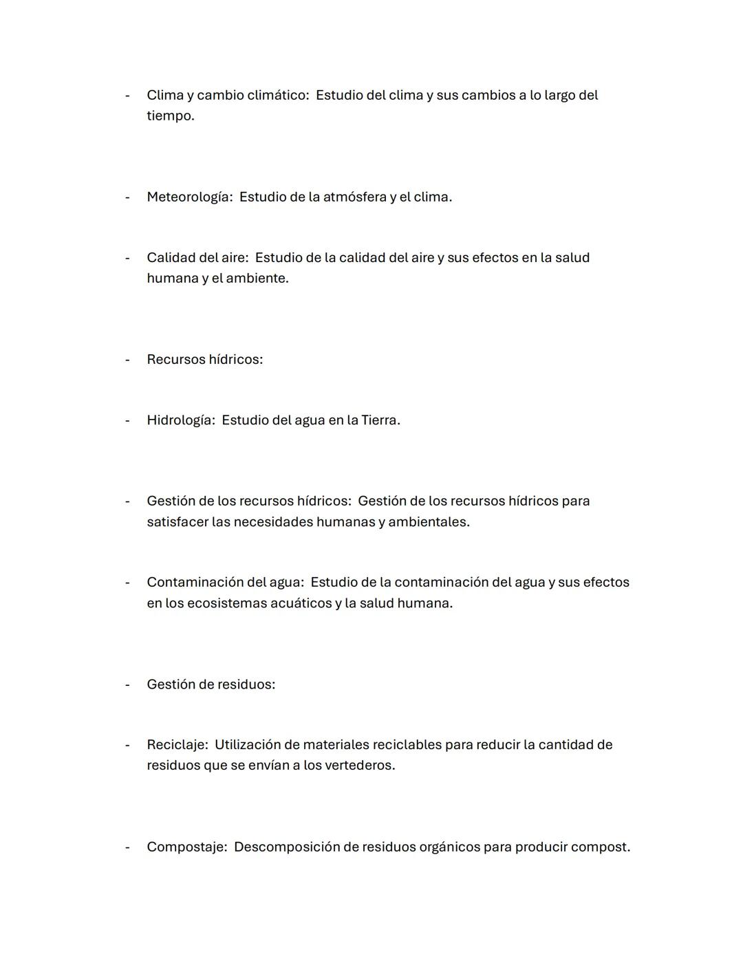 Las ciencias ambientales son un campo interdisciplinario que estudia las
interacciones entre los organismos vivos y su entorno físico. Se en