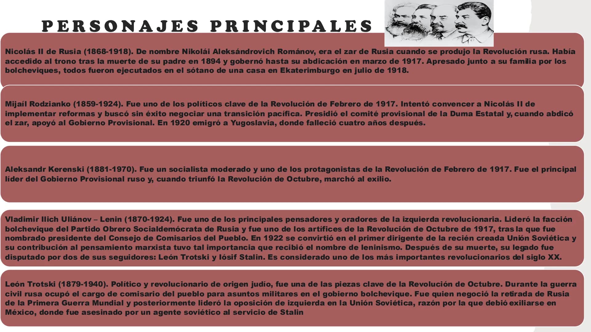 LA
REVOLUCION
RUSA # OQUE FUE?
Uno de los
acontecimientos mas
tracendentes en la
historia fue la revolucion
rusa cuyas repercuciones
influy