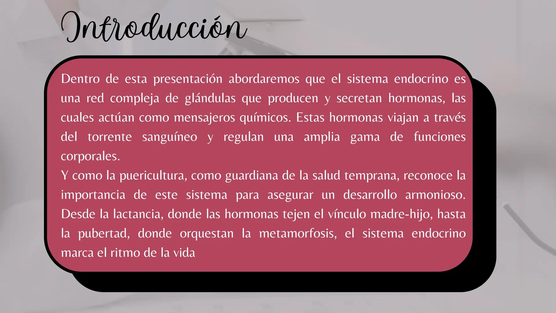 # Sistema
# ENDOCRINO
"La fábrica de las hormonas" 1. Introducción
2. Sistema endocrino
3. Glándula
4. Hormona
5. Glándula pineal
6. Hipóf