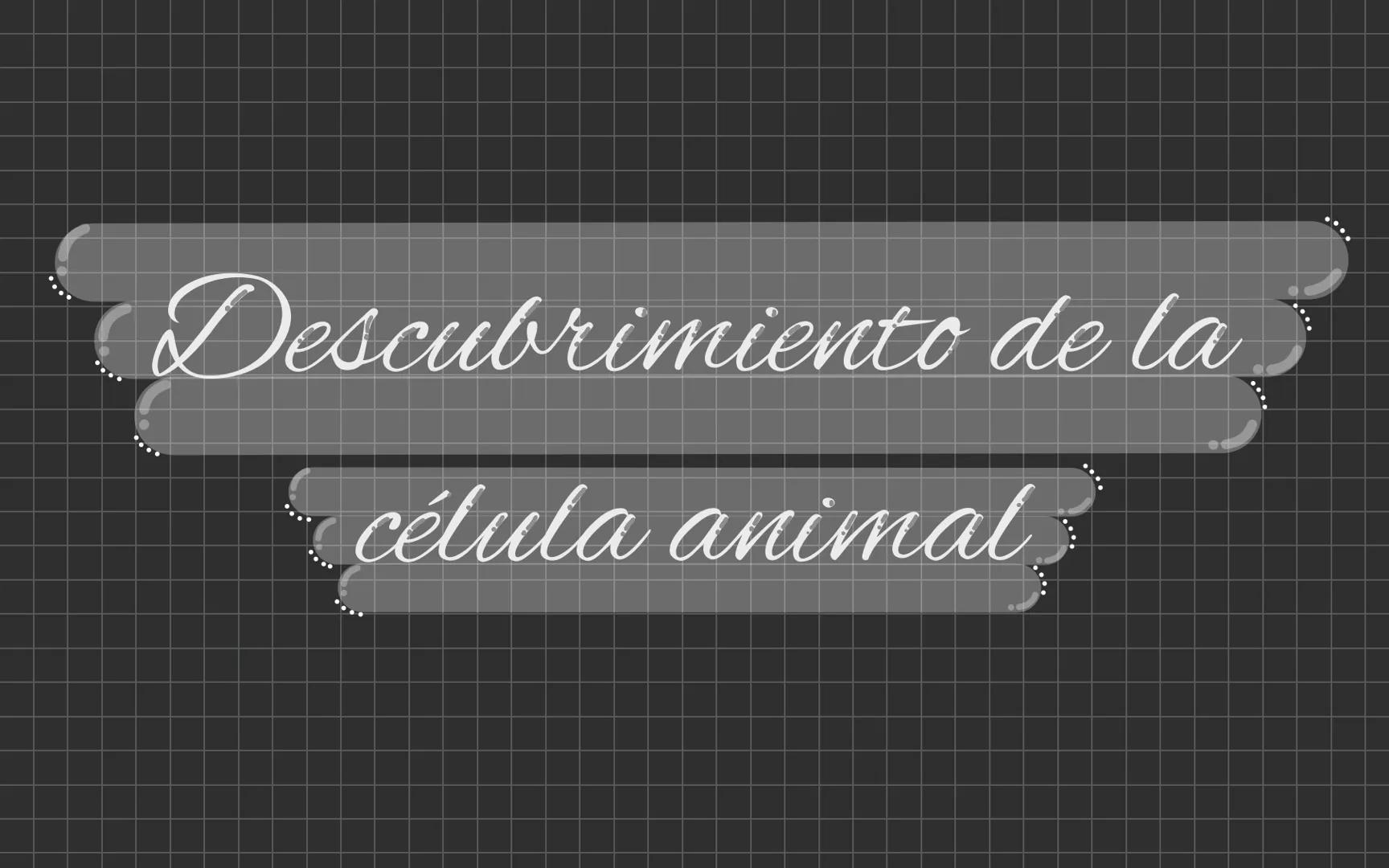 # Célula animal Descubrimiento de la
célula animal El descubrimiento de la
célula animal es un hito
importante en la historia de
La biología