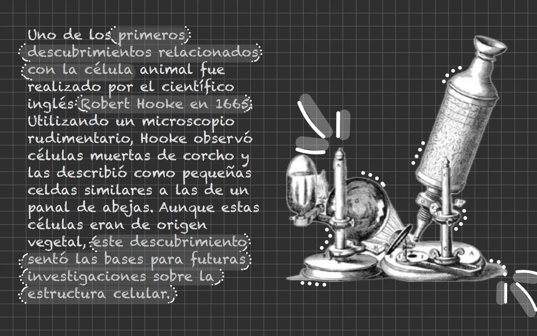 # Célula animal Descubrimiento de la
célula animal El descubrimiento de la
célula animal es un hito
importante en la historia de
La biología