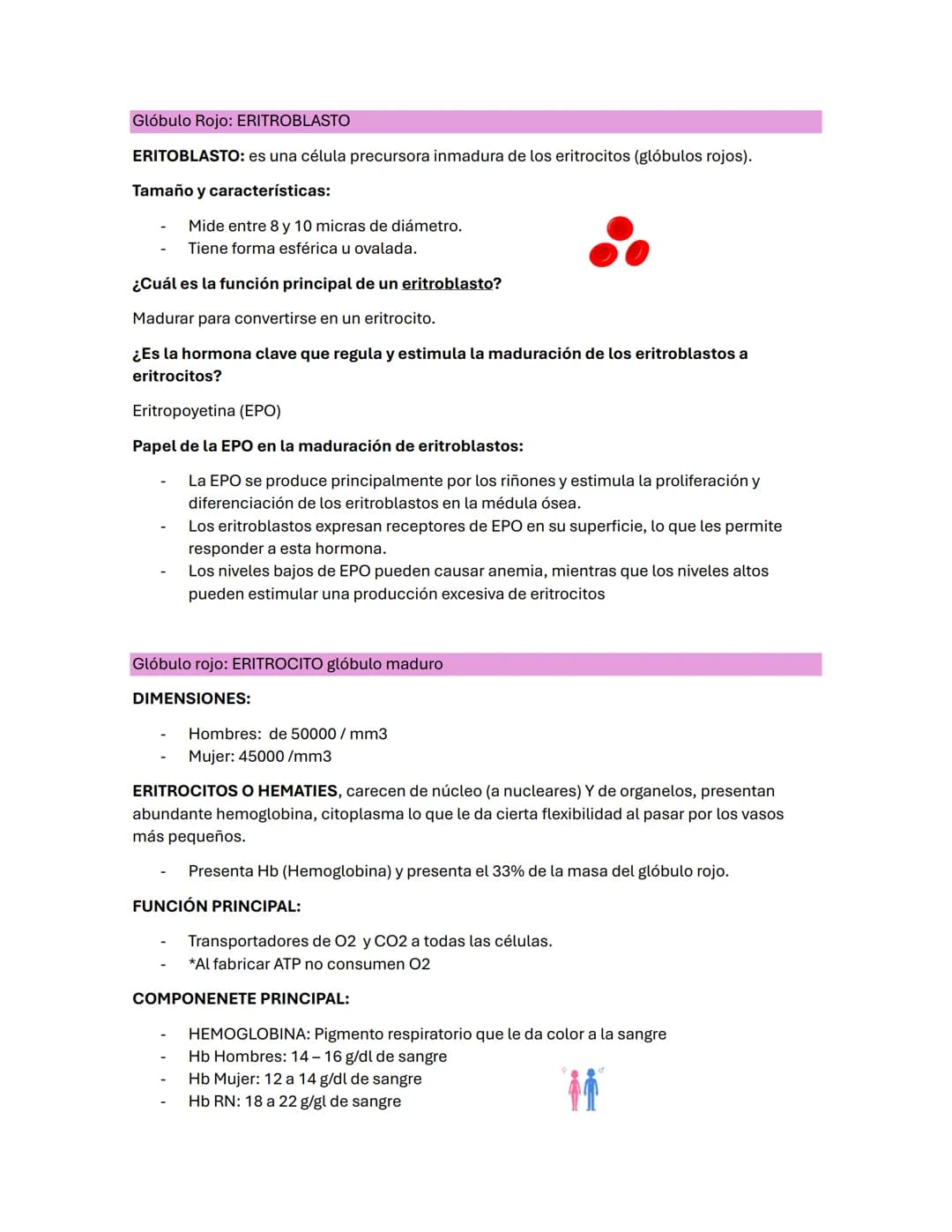# GUÍA DE ESTUDIO: LA SANGRE Y SUS
# COMPONENTES
1. ¿Qué es la sangre y cuáles son sus características?
La sangre es un líquido viscoso q