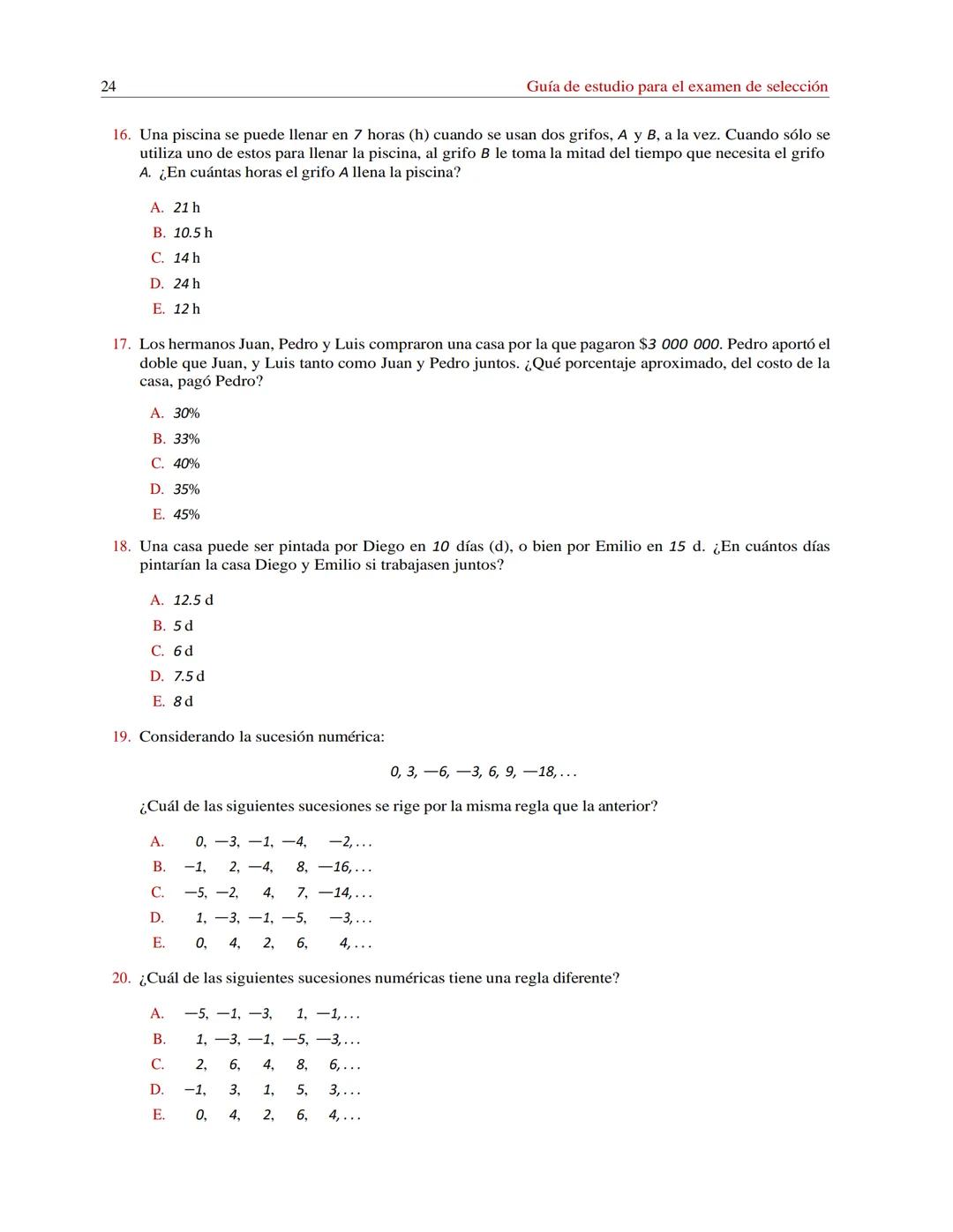Guía de estudio
para el examen
de selección
División de Ciencias Básicas e Ingeniería
uam
Colección Guías de Estudio # Prólogo
Esta guía s