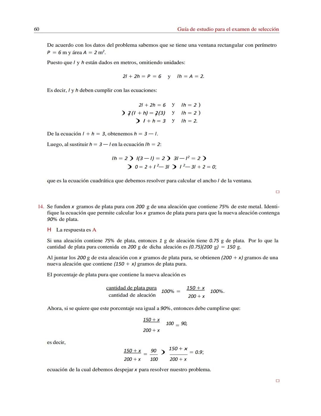 Guía de estudio
para el examen
de selección
División de Ciencias Básicas e Ingeniería
uam
Colección Guías de Estudio # Prólogo
Esta guía s