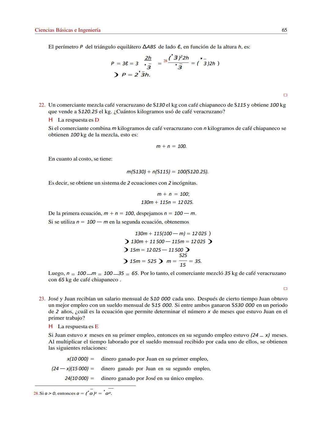 Guía de estudio
para el examen
de selección
División de Ciencias Básicas e Ingeniería
uam
Colección Guías de Estudio # Prólogo
Esta guía s