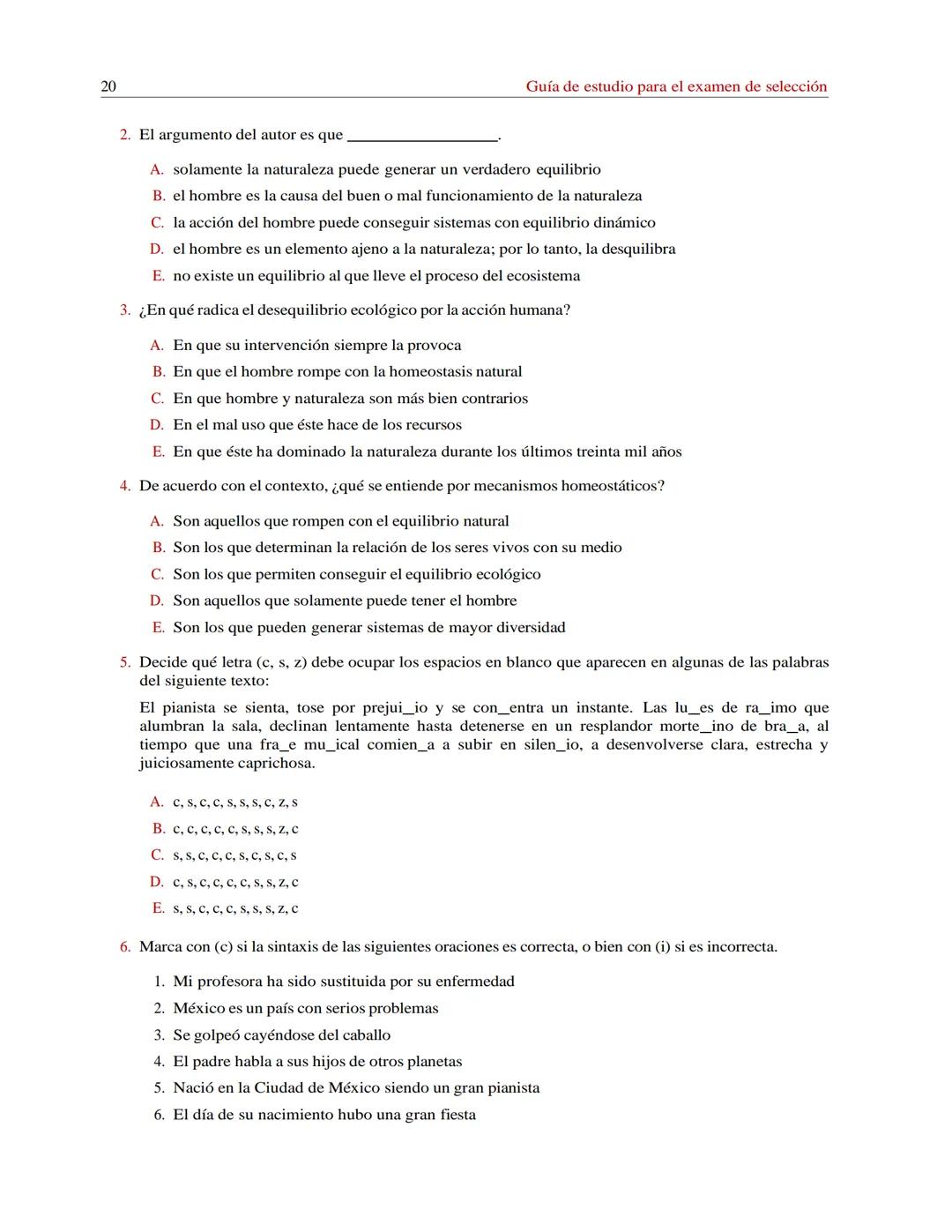 Guía de estudio
para el examen
de selección
División de Ciencias Básicas e Ingeniería
uam
Colección Guías de Estudio # Prólogo
Esta guía s