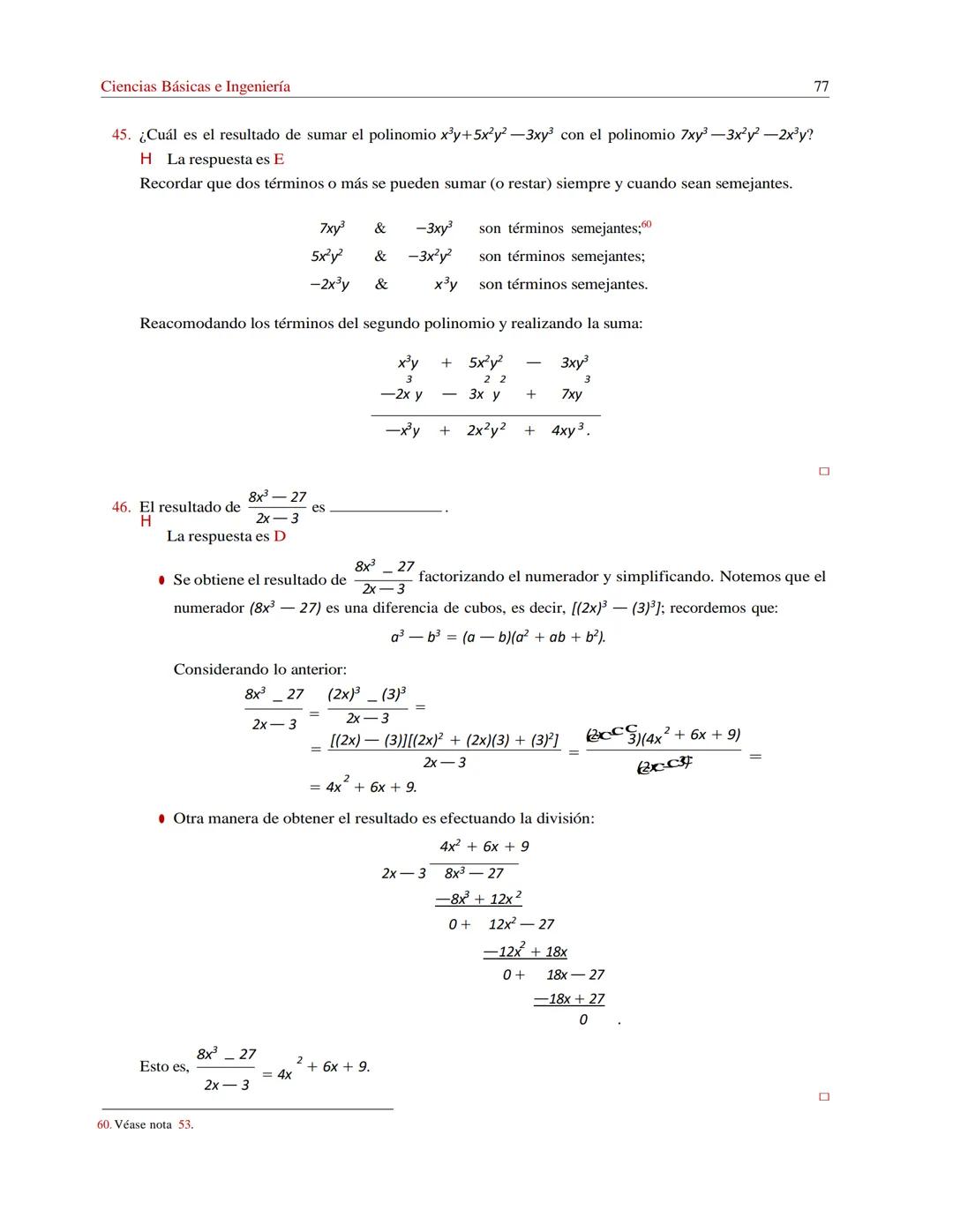 Guía de estudio
para el examen
de selección
División de Ciencias Básicas e Ingeniería
uam
Colección Guías de Estudio # Prólogo
Esta guía s