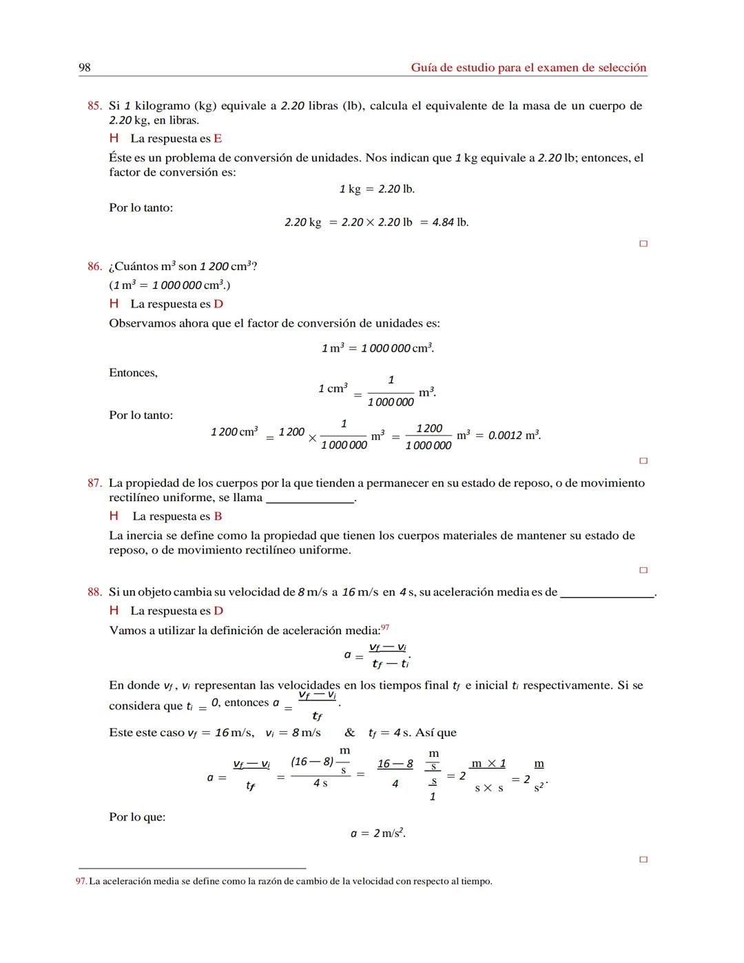 Guía de estudio
para el examen
de selección
División de Ciencias Básicas e Ingeniería
uam
Colección Guías de Estudio # Prólogo
Esta guía s