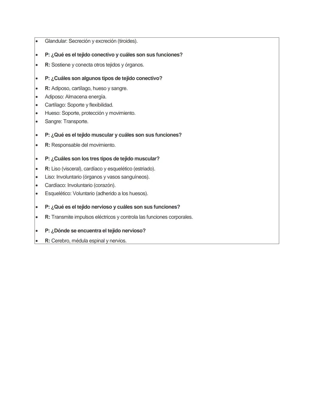# Guía de Estudio: Morfología, Anatomía y Fisiología (Preguntas & Respuestas)
Tema 1.1: Conceptos de Morfología, Anatomía y Fisiología - Ant