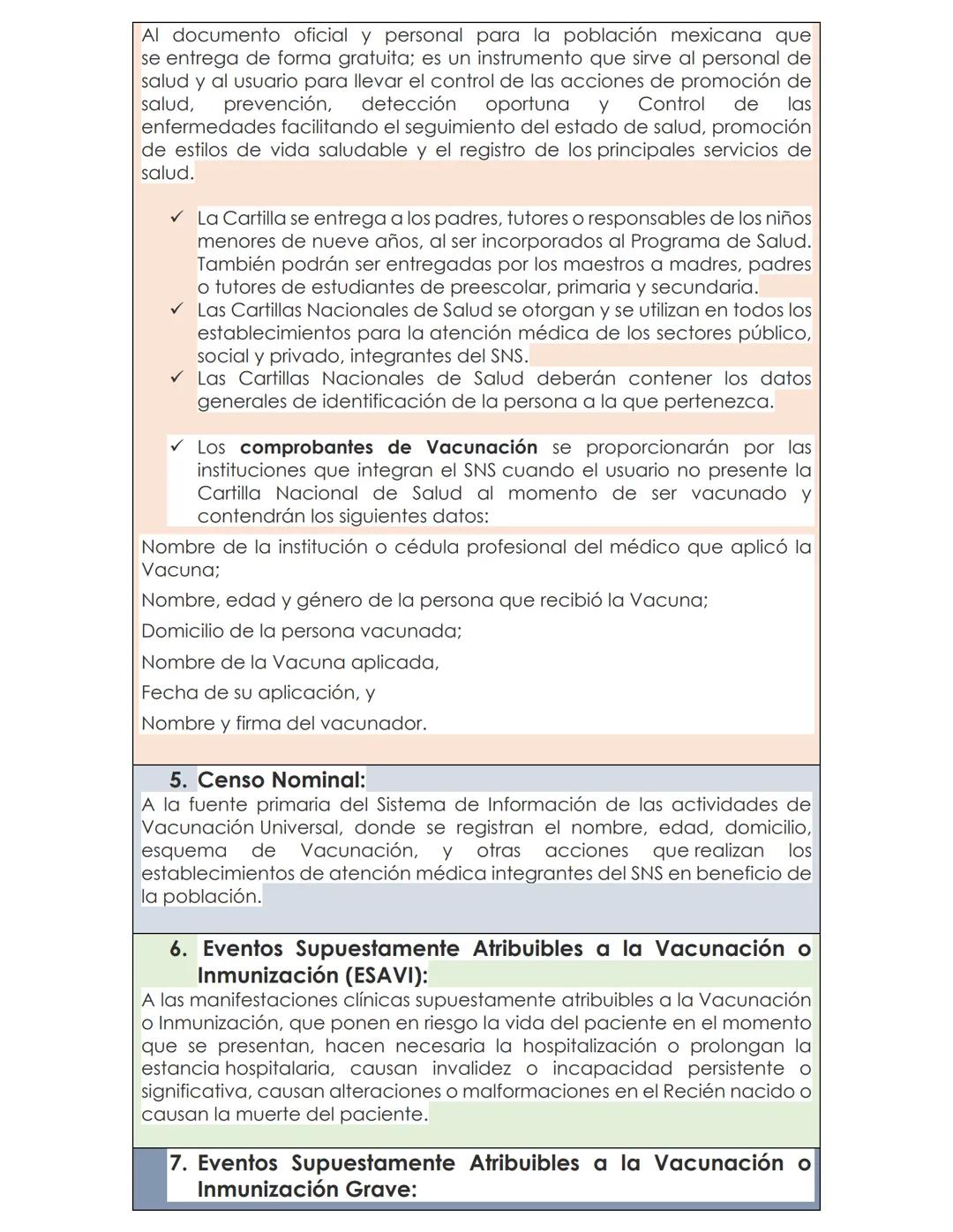 ESQUEMA NACIONAL DE VACUNACIÓN
1. Nombre de norma oficial mexicana de la vacunación:
PROYECTO de Norma Oficial Mexicana PROY-NOM-036-SSA2-