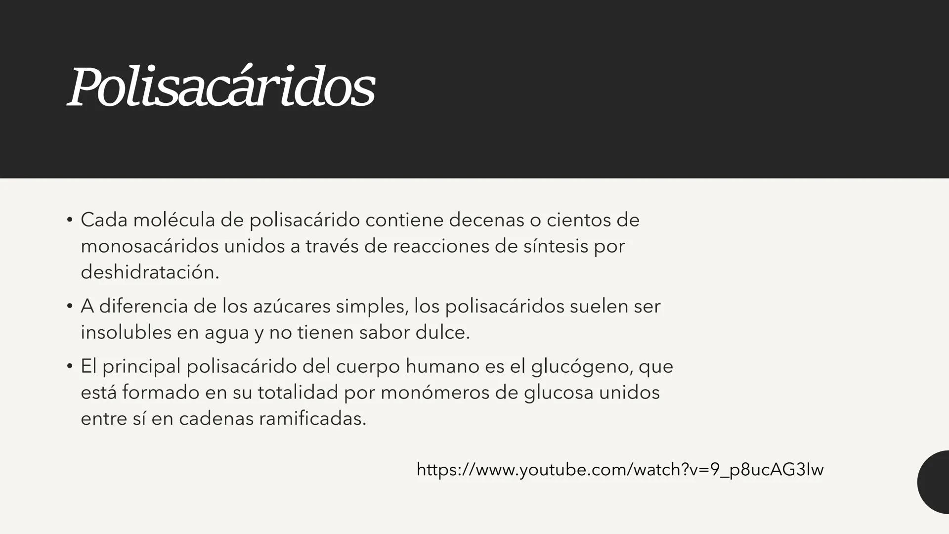 # CARBOHIDRATOS Los carbohidratos (hidratos de carbono)
incluyen azúcares, glucógeno, almidones y
celulosa. Si bien son un grupo grande y di