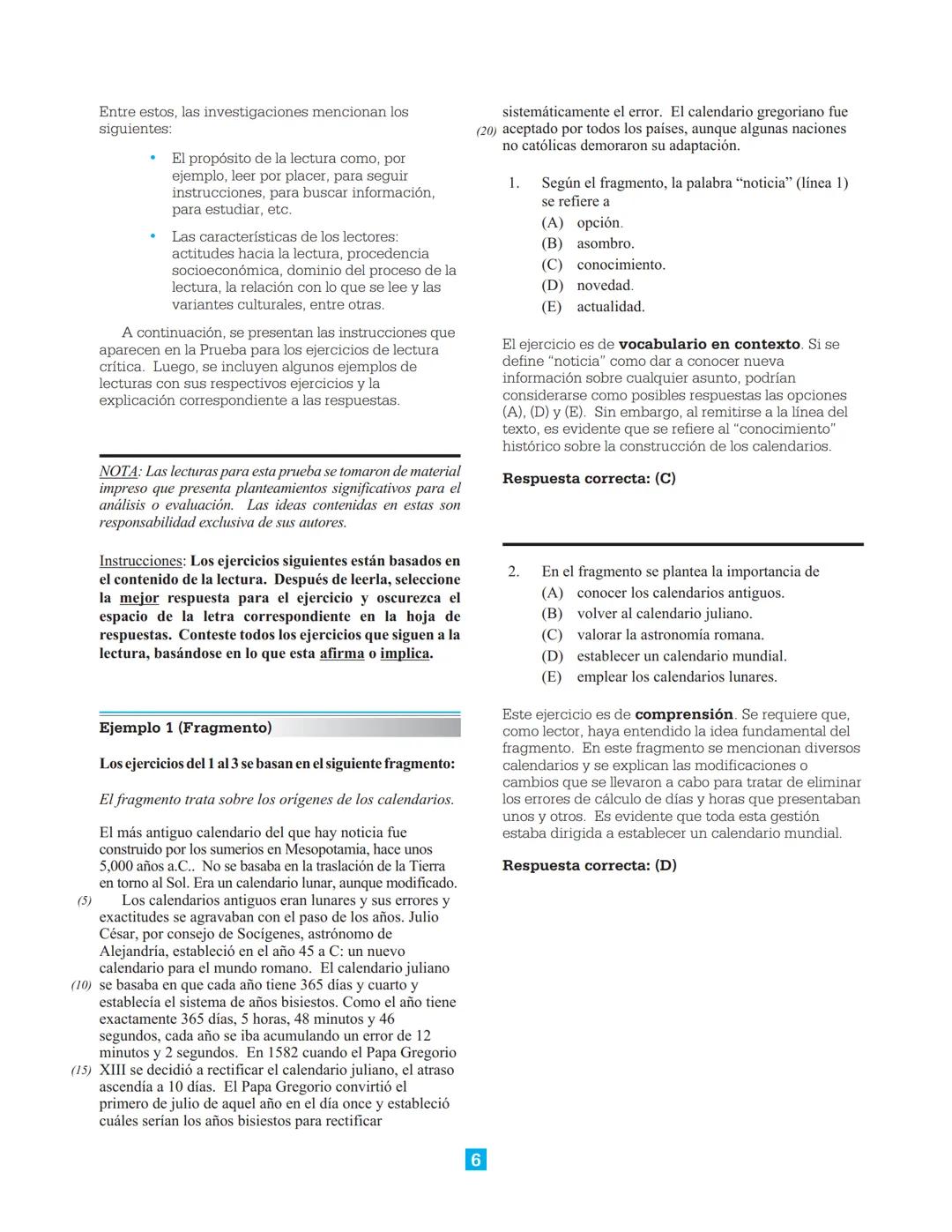 CollegeBoard
Guía de estudio para presentar la
Prueba de Aptitud Académica
Incluye:
► Descripción de la prueba
► Sugerencias para contes