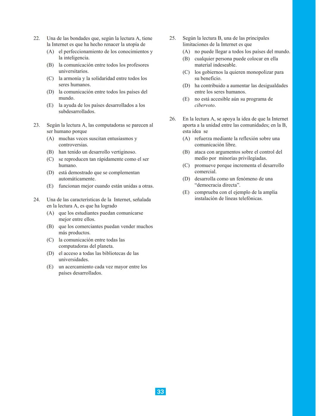 CollegeBoard
Guía de estudio para presentar la
Prueba de Aptitud Académica
Incluye:
► Descripción de la prueba
► Sugerencias para contes
