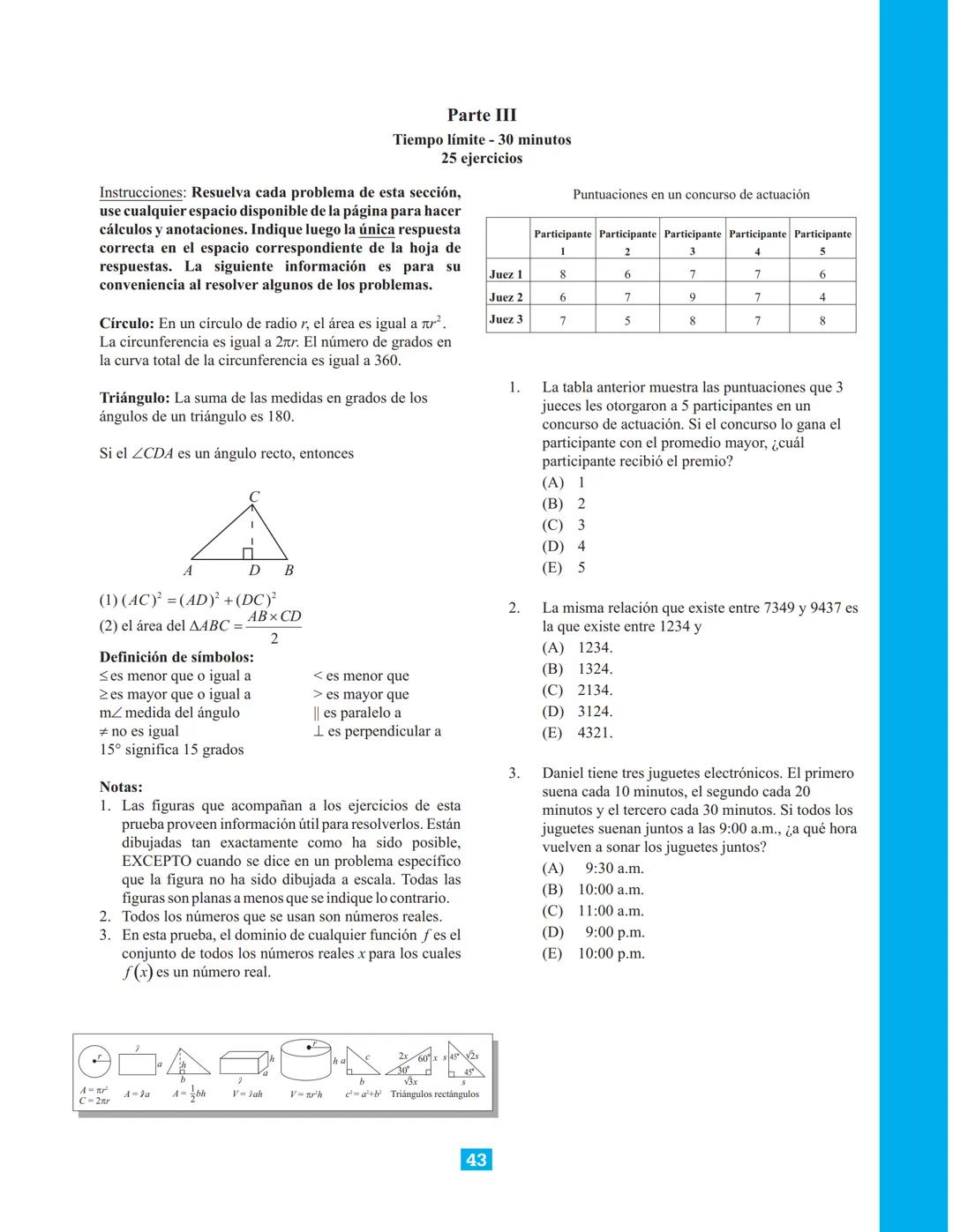 CollegeBoard
Guía de estudio para presentar la
Prueba de Aptitud Académica
Incluye:
► Descripción de la prueba
► Sugerencias para contes