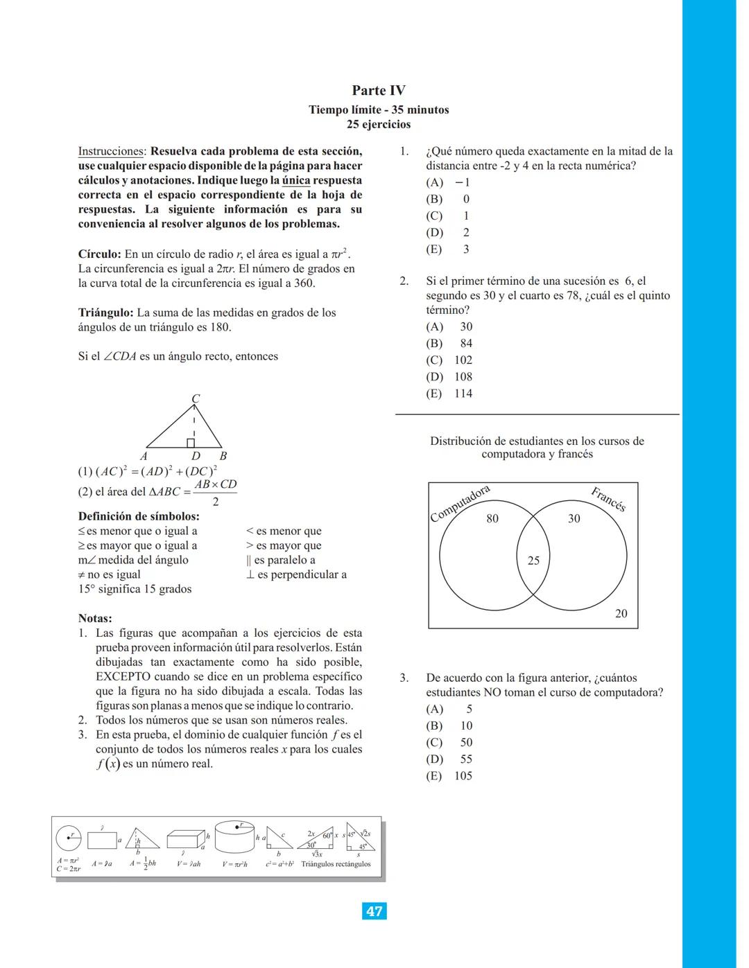 CollegeBoard
Guía de estudio para presentar la
Prueba de Aptitud Académica
Incluye:
► Descripción de la prueba
► Sugerencias para contes