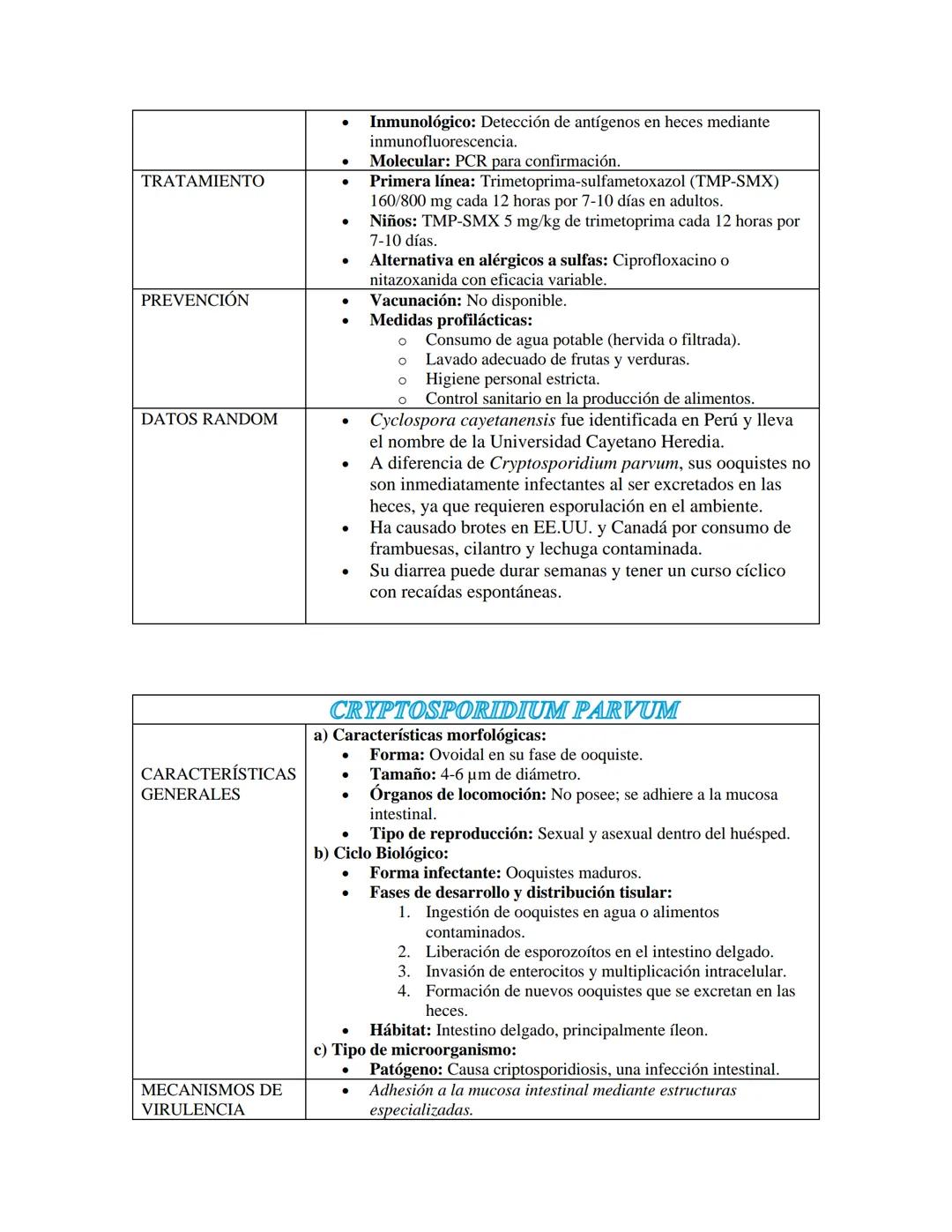 PARÁSITOS INTESTINALES
1.AMIBAS
CARACTERÍSTICAS
GENERALES
ENTAMOEBA HISTOLYTICA
a) Características morfológicas:
* Tamaño y forma: