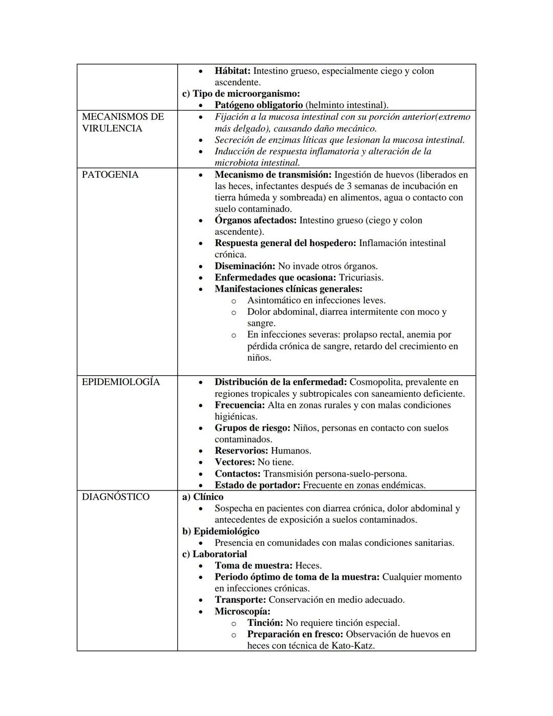 PARÁSITOS INTESTINALES
1.AMIBAS
CARACTERÍSTICAS
GENERALES
ENTAMOEBA HISTOLYTICA
a) Características morfológicas:
* Tamaño y forma:
