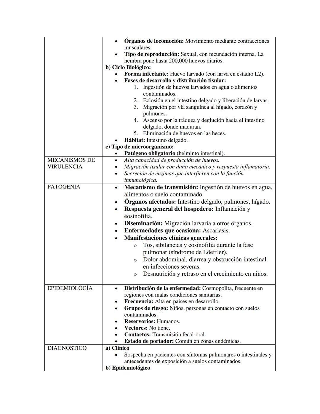 PARÁSITOS INTESTINALES
1.AMIBAS
CARACTERÍSTICAS
GENERALES
ENTAMOEBA HISTOLYTICA
a) Características morfológicas:
* Tamaño y forma: