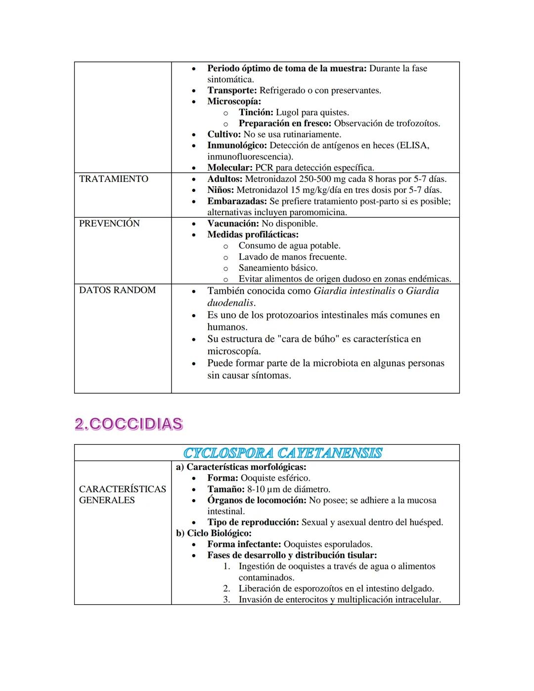 PARÁSITOS INTESTINALES
1.AMIBAS
CARACTERÍSTICAS
GENERALES
ENTAMOEBA HISTOLYTICA
a) Características morfológicas:
* Tamaño y forma: