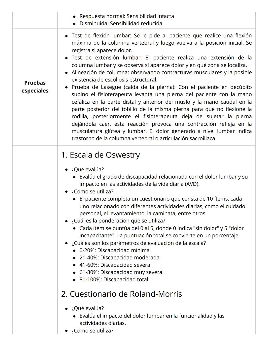 # Lumbalgia mecanica
Hace referencia al dolor lumbar causado por determinados movimientos forzados de la
columna o por malas posturas mante