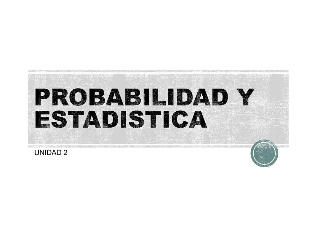 Introducción a la Estadística